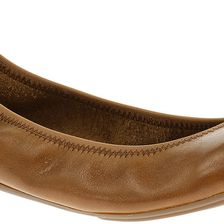 Hush Puppies Chaste Ballet Cognac Leather