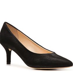 Incaltaminte Femei Rangoni by Amalfi Pace Shimmer Suede Pointed Toe Pump Black