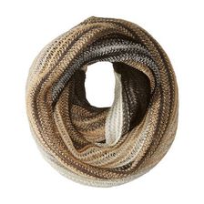 Accesorii Femei Echo Design Ombre Stripe Infinity Ring Black