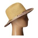 Accesorii Femei San Diego Hat Company UBM4450 Panama Sun Hat with Sequin Trim Tobacco