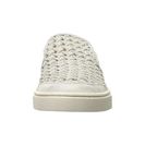 Incaltaminte Femei Frye Gemma Slip Woven White Woven Suede