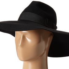 San Diego Hat Company WFH8015 X Large Floppy with Pinch Crown and Grosgrain Bow Black
