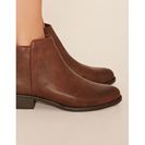 Incaltaminte Femei Forever21 Faux Leather Chelsea Boots Brown