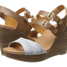 Dr. Scholl's Mashup Navy/Dark Saddle Harmony Stripe