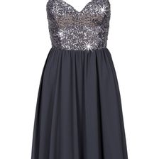 Rochie din şifon cu paiete 