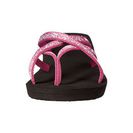 Incaltaminte Femei Teva Mandalyn Wedge Ola 2-Pack BlackFleur Magenta