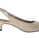 Incaltaminte Femei Soft Style Analee Natural LinenGold Metallic