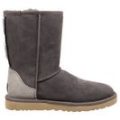 Incaltaminte Femei UGG Classic Short Serape Beads Charcoal Twinface