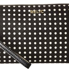 Relic Emma Wristlet Crossbody Black/White