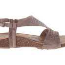 Incaltaminte Femei Aetrex Sandalistatrade Melanie Adjustable Quarter Strap Taupe