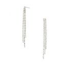 Bijuterii Femei Forever21 Rhinestone Duster Earrings Silverclear