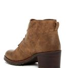 Incaltaminte Femei ZiGiny Olympia Lace-Up Boot BROWN FAUX