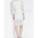 Incaltaminte Femei Nissa Rochie de zi RZ7627 Crem