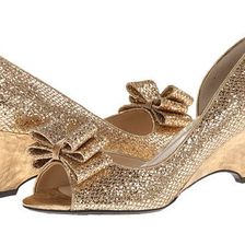 Incaltaminte Femei J Renee Chrissy Gold Glam Fabric