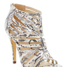 Incaltaminte Femei Michael Antonio Tayte Caged High Heel Sandal White