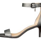 Incaltaminte Femei COACH Maude Gunmetal Metallic Soft Milled Leather