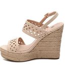 Incaltaminte Femei GC Shoes Katie Wedge Sandal Nude