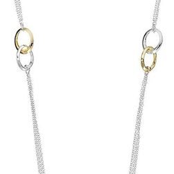 Ralph Lauren Luxe Links 36" Link Illusion Necklace Two-Tone