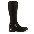 Incaltaminte Femei Steve Madden Amill Wide Calf Riding Boot Black