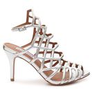 Incaltaminte Femei Steve Madden Flither Metallic Sandal Silver