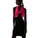 Accesorii Femei Calvin Klein Solid Chiffon Ruffle Scarf Hibiscus