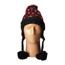 Accesorii Femei San Diego Hat Company KNH3372 Knit Beanie Trapper with Pom Poms Leopard