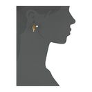 Bijuterii Femei Rebecca Minkoff PearlBar Front to Back Earrings Gold TonedPearl