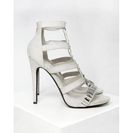 Incaltaminte Femei Forever21 Embellished Faux Suede Pumps Grey