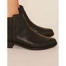 Incaltaminte Femei Forever21 Faux Leather Chelsea Boots Black
