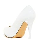 Incaltaminte Femei Michael Antonio Love Me Patent Pump WHITE2