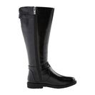 Incaltaminte Femei rsvp Faye Extra Wide Calf Black PU