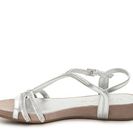 Incaltaminte Femei Unisa Alyssa Wedge Sandal Silver Metallic