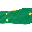 Incaltaminte Femei Havaianas Brasil Logo Unisex Flip Flops Green