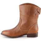 Incaltaminte Femei Chinese Laundry Face Off Bootie Cognac