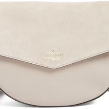 Kate Spade New York 'spencer court - lavinia' leather & suede crossbody DKMOUSSEFR