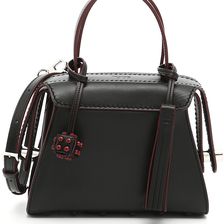 TOD'S Twi Mini Bowling Bag NERO