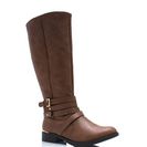 Incaltaminte Femei CheapChic Kick Up Your Heels Strappy Boots Tan