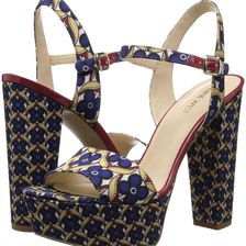 Nine West Carnation Blue Multi Fabric