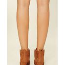 Incaltaminte Femei Forever21 Faux Suede Wedge Booties Camel