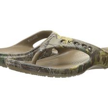 Incaltaminte Femei Crocs Baya Realtree Xtra Flip Walnut