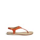 Incaltaminte Femei GUESS Carmela T-Strap Sandals rust