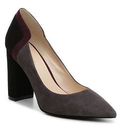 Incaltaminte Femei Nine West Thistime Pump GreyBurgundyBlack