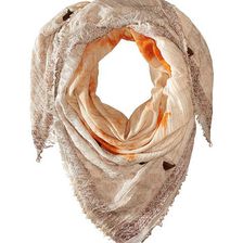 Accesorii Femei Steve Madden Tie-Dye Jacqard Square Day Wrap Orange