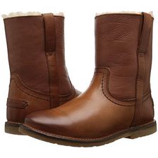 Incaltaminte Femei Frye Celia Shearling Short Cognac Smooth Full Grain