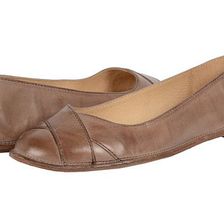 Incaltaminte Femei Frye Ember Cross Ballet Grey Smooth Vintage Leather