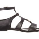 Incaltaminte Femei Pierre Balmain Leather Cono Sandal Black