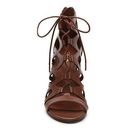 Incaltaminte Femei MIA Dolma Wedge Sandal Cognac