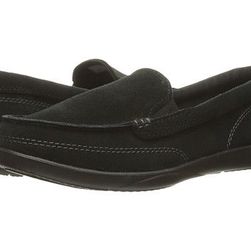 Incaltaminte Femei Crocs Walu II Suede Loafer Black