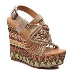 Incaltaminte Femei DOLCE by Mojo Moxy Wildthing Wedge Sandal Beige