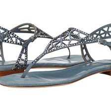 Incaltaminte Femei Sergio Rossi Tresor Silk Denim